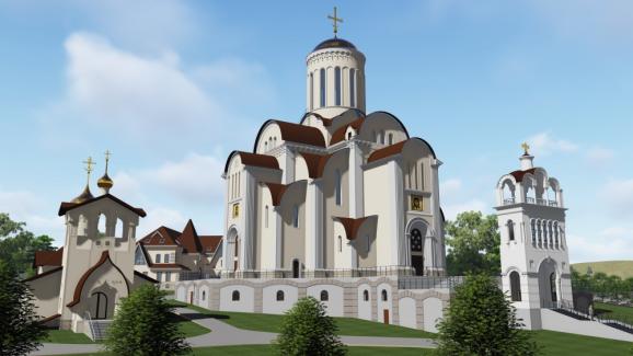 Фото  Крестовоздвиженский храм г.Рязани (Д-Песочня) Рязанской Митрополии РПЦ Московский Патриархат